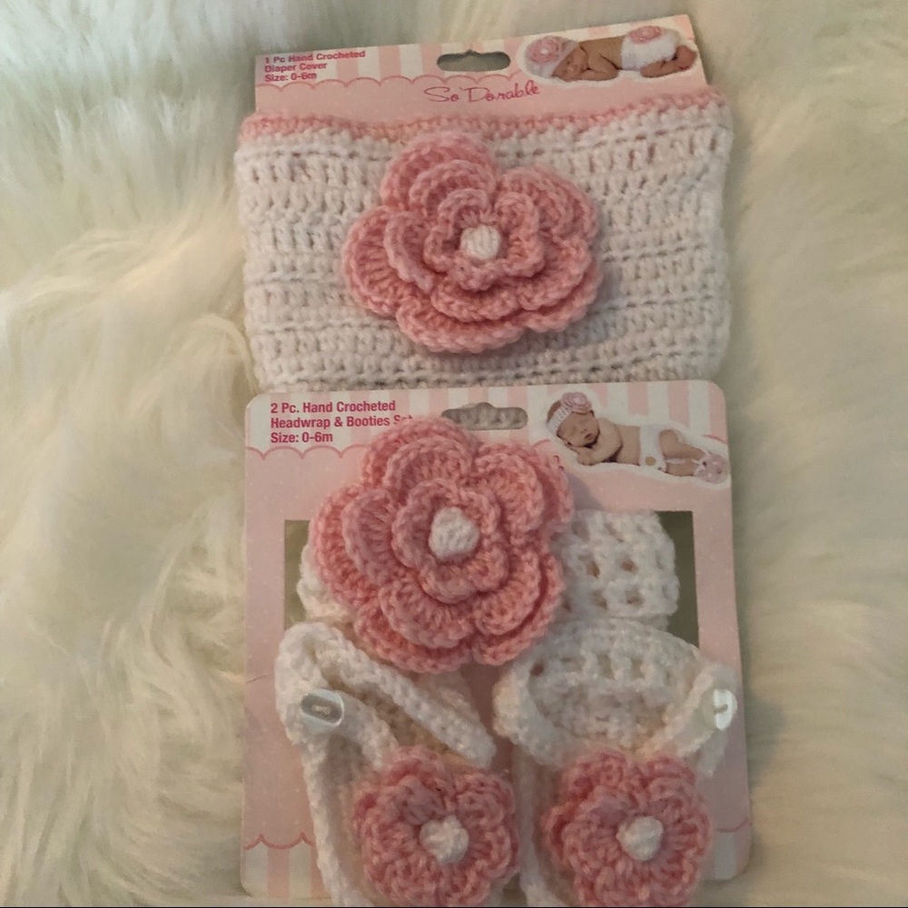 Baby Photoshoot Crocheted Set